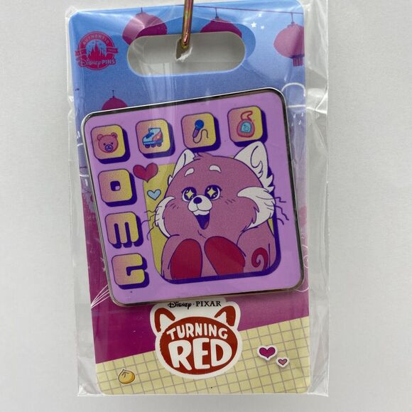 Disney Parks Pin Pixar Turning Red Mei as Panda OMG Trading Pin - Picture 1 of 4